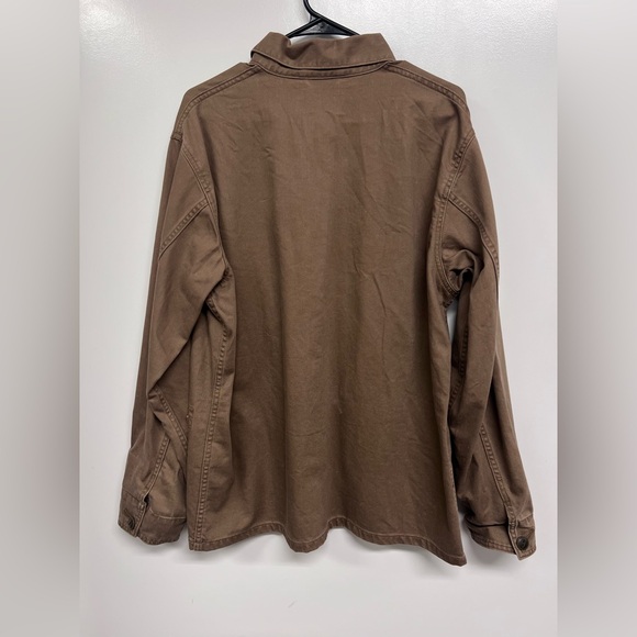 Uniqlo Men's Tan Shirt Jacket - Picture 3 of 5